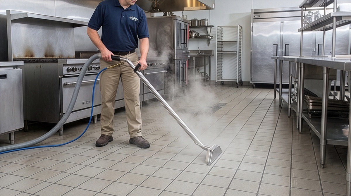 Tile and grout cleaning by Turbo Carpet Cleaning